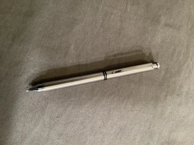 Vintage LAMY Tri-Pen Color Tri-Color Ballpoint Pen Red Blue Pencil Nice - Image 1 of 4