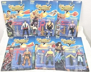 NEW TYCO Cadillacs and Dinosaurs Complete Set of 8 Figures - Picture 1 of 11