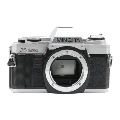Minolta X-300 SLR Camera Reflex Camera Case Silver - Image 1 of 4