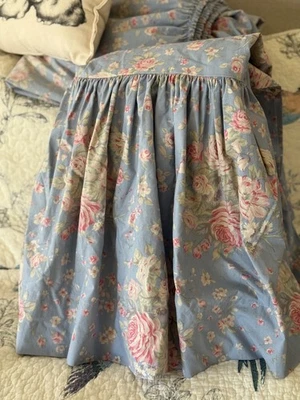 Ralph Lauren Shelter Island Bedskirt Dust Ruffle Custom Made - Image 1 of 4