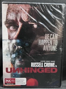 UNHINGED Russe Crowe DVD R4 *New Sealed* FAST FREE POST - Picture 1 of 2