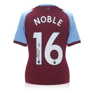 Camiseta de fútbol firmada por Mark Noble West Ham 2020-21 - Imagen 1 de 4