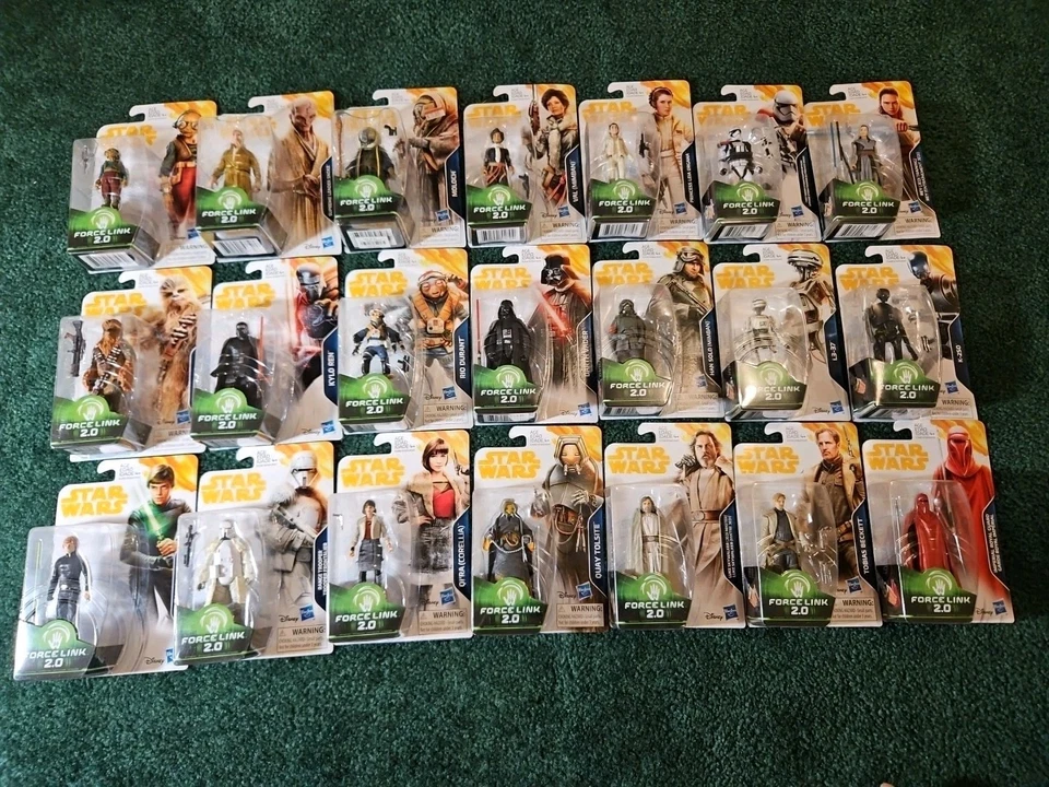 Complete Set of 21 Figures - Hasbro Star Wars Solo - New Unopened (Force Link) - Image 1 of 4