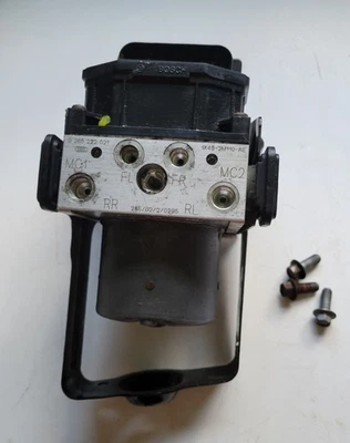 2001-2006 JAGUAR X-TYPE ABS MODULE WITH PUMP 0265222021 1X432M110AE *TESTED* - Image 1 of 4