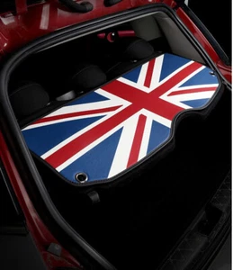 Boot Parcel Shelf Cover Leather Mat for BMW Mini Countryman F60 Union Jack FLAG - Picture 1 of 5