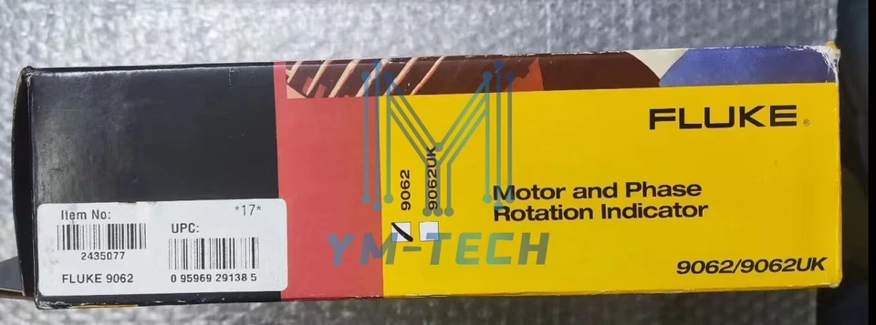 1pcs Fluke 9062 brand new Motor and Phase Rotation Indicator Tester Fluke9062 - Image 1 of 1