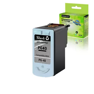 1 Stück PG-40 wiederbefüllte schwarze Tintenpatrone für Canon PIXMA MP140 MP150 MP160 MP170 - Bild 1 von 7