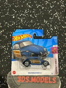 VOLKSWAGEN VW BEETLE BLUE Hot Wheels 1:64 **COMBINE POSTAGE** - Picture 1 of 1
