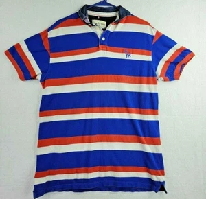 Fry07  Striped  Ram Logo Polo Shirt Youth 3XL - Picture 1 of 8