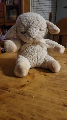 Peluche Cloud b Sleep Sheep 10" cordero 4 sonidos relajantes música de cuna mimosa nacido en 2012 Foto 1 de 4