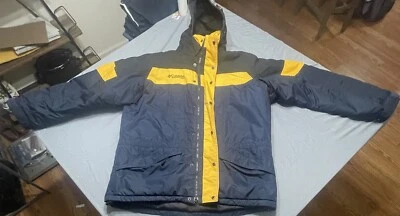 Abrigo Chaqueta con Capucha Columbia Esquí Snowboarding Años 90 Talla Grande Foto 1 de 4