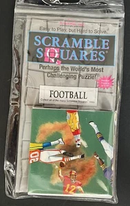 B. Dazzle Scramble Squares Fußball 9-teiliges herausforderndes Puzzle, A-20 - Bild 1 von 3