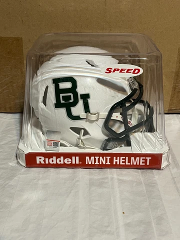 Baylor Bears NCAA Riddell Speed White Mini Helmet Cover