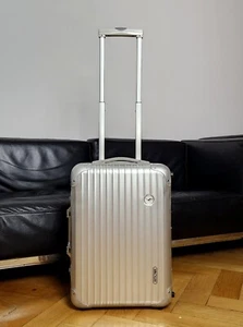 ✈️ Original RIMOWA Topas LUFTHANSA Cabin ✈️ Koffer Handgepäck Aluminium pre-LVMH - Bild 1 von 13