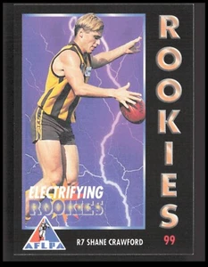 AFL 1994 AFLPA Dynamic Rookies Hawthorn Shane Crawford 99/125 Sport CB-1-1-E-50 - Picture 1 of 8