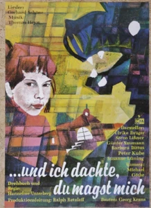 (D89) DDR-Plakat UND ICH DACHTE DU MAGST MICH Grafik: Helmbold 1987 - Picture 1 of 1