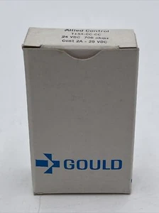 Gould Allied Control T-154-CC-CC Relay, 24VDC, 700 OHMS Cont 2A-29 VDC - Picture 1 of 6