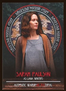 2015 American Horror Story: Asylum Sarah Paulson Authentic Costume Card C12