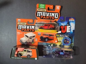 LOT Matchbox Moving Parts & Johnny Lightning Toyota Land Cruiser And FJ Cruiser - Picture 1 of 21