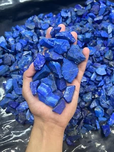 Piedra preciosa natural de 8 kg de forma áspera de lapislázuli de alta calidad - Imagen 1 de 3