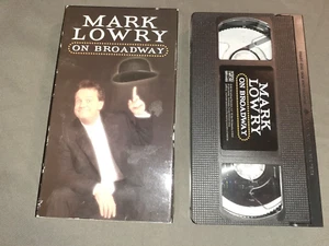 MARK LOWRY On Broadway (VHS, Live) Christian Comedy Bill Gather VHS TAPE - Picture 1 of 9