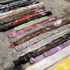 Genuine Snake Skin Leather Hide Pelt Water Snakeskin For Handcraft DIY Watchband - Picture 1 of 22