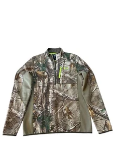 UNDER ARMOUR INFRARED SCENT CONTROL PULLOVER, MOSSY OAK TREESTAND CAMO, HUNTING - Picture 1 of 9