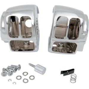 AMERICAN IRONHORSE HAND CONTROL CHROME SWITCH HOUSINGS NEW - Picture 1 of 1