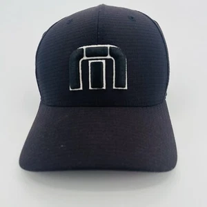 Travis Mathew Golf B-Bahamas Hat Cap Mens L/XL Black Flexfit Embroidered Logo - Picture 1 of 7