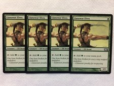 MTG 4x Llanowar Elves Core Set 2010 M10 Pauper Modern Magic the Gathering x4 NM