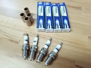 4x Pulstar Plasma IR Spark Plugs fits: BMW Series-3 1.6i E30/36/46/90 y1988-2011 - Picture 1 of 4