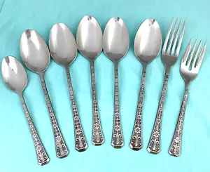 FLORENZ Interpur 8 pz MCM Piattole Inox 8- petali. fiore - Foto 1 di 7