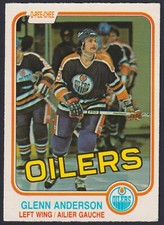 1981-82 O-PEE-CHEE HOCKEY #108 GLENN ANDERSON ROOKIE RC