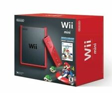 Nintendo Wii Mini - 8GB - Console Bundle with Mario Kart - Red