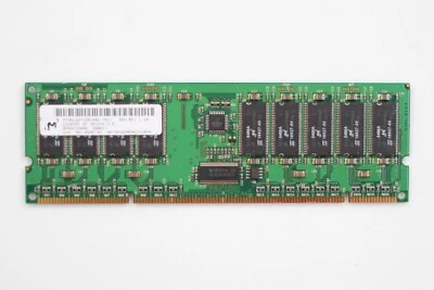 Micron 2GB PC100 100MHz ECC REG Server RAM P/N: MT36LSDT128144G-75C1 Tested - Image 1 of 3