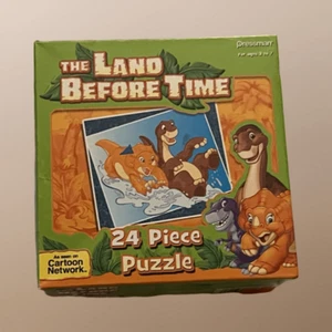 THE LAND BEFORE TIME Dinosaurs JIGSAW PUZZLE 24 Pieces 2007 COMPLETE - Picture 1 of 3