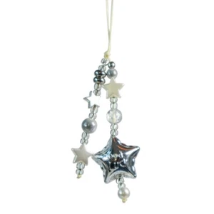 Perles Acryliques Etoile Téléphone Charme Mode Porte-clés pour Sac Décoration Voiture Keyring - Photo 1/8