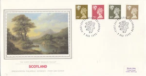 41p 30p 25p 19p GB Scotland PPS Definitive FDC 1993 CLEARANCE (142521) - Picture 1 of 2