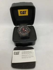 CAT Special Ops 3HD Watch Black/Red with Silicone Strap K2.121.21.118 - Picture 1 of 2