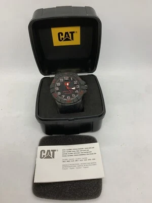 Reloj CAT Special Ops 3HD negro/rojo con correa de silicona K2.121.21.118 Foto 1 de 2