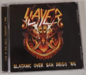 SLAYER – Slatanic Over San Diego '86 (LIM. 200 CD*JEWEL CASE CD) - Imagen 1 de 2