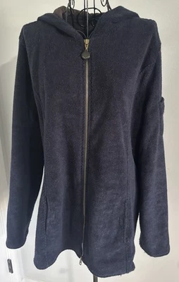 Jaqueta Vintage Mondi Sport Azul Marinho Reversível Para Marrom Tamanho 40 -Grande - Imagem 1 de 4