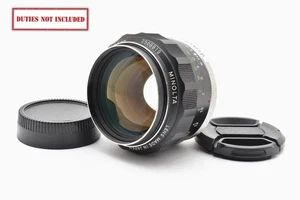 [ Exc+5 ] MINOLTA MC ROKKOR-PG 58mm F/1.2 MF Prime Lens MD Mount From JAPAN A081 - Picture 1 of 12