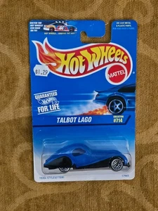 Hot Wheels Blue Cars #714 Talbot Lago *Rare BLACK FENDER - Picture 1 of 6