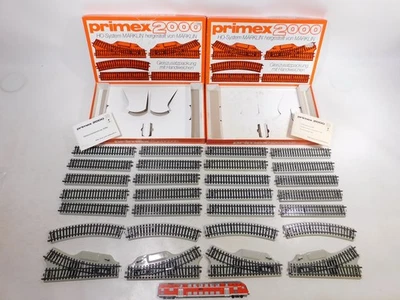 Primex Märklin H0 AC 2x 5096 Gleiszusatzpackung M Track Very Good +Box #EI393-3 - Image 1 of 4