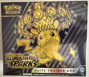 1 x Pokemon SURGING SPARKS ELITE TRAINER BOX ETB NEU Factory Sealed - Bild 1 von 2