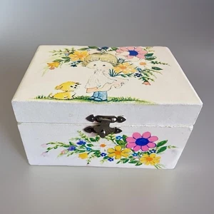 Vintage 60er Jahre Holly Hobby Dancing Ballerina Musik Schmuckkästchen - Bild 1 von 6