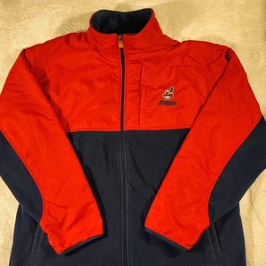 Chaqueta de Colección Lee Sport Cleveland Indians Vellón Shell Nylon Chief Wahoo Para Hombre XL - Imagen 1 de 17