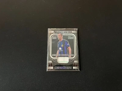 2023-24 Panini Obsidian Soccer Relic Atomic Material #14 Henrikh Mkhitaryan /199 - Image 1 of 2