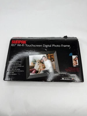 Sunpak - 10.1Wi-Fi Touchscreen Digital Frame - Black - Image 1 of 4